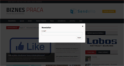 Desktop Screenshot of biznes-praca.pl
